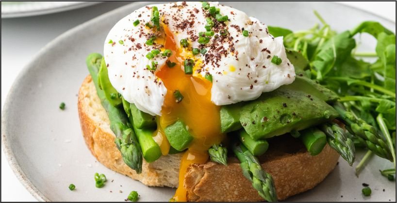 Avocado Toast with Poached Eggs