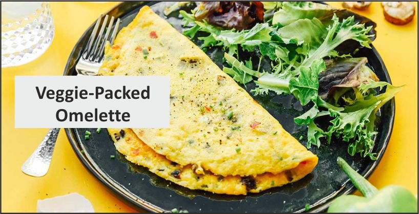 Veggie Packed Omelette