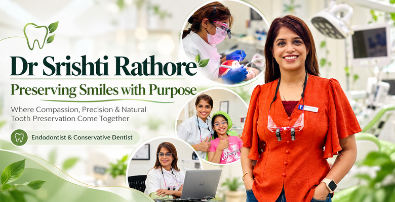 Photo of Dr Srishti Rathore: Preserving Smiles with Purpose