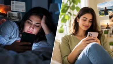 Photo of Doomscrolling vs Mindful Scrolling: Can It Affect Our Mental Health?